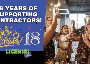 18 years Licenses Etc Anniversary 2025