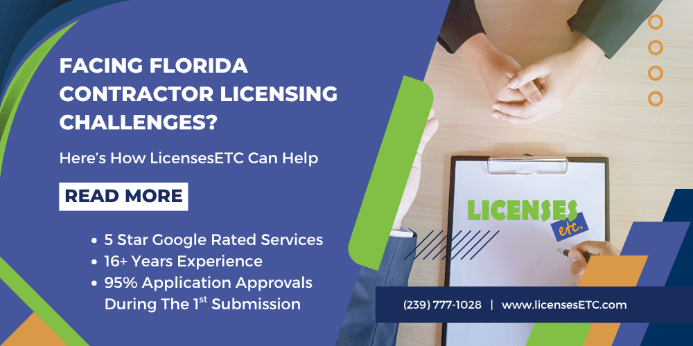 Facing Florida Contractor Licensing Challenges