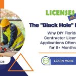 DIY Florida Contractor Application Stalls and Pit Falls