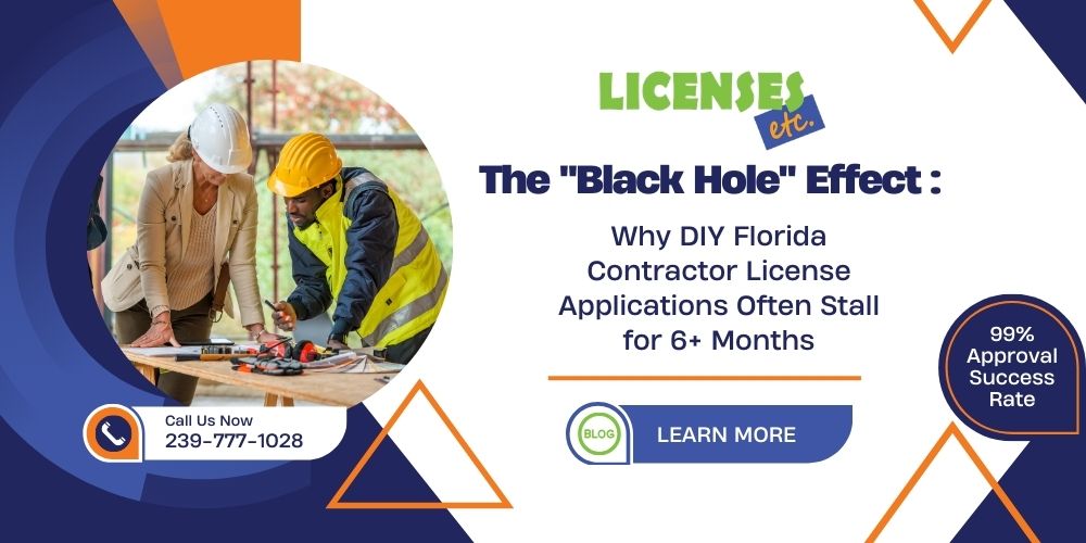 DIY Florida Contractor Application Stalls and Pit Falls
