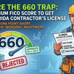 Florida Contractor License Minimum FICO Credit Score Needed