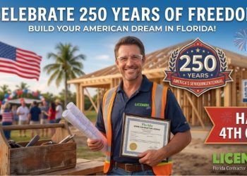Happy 4th of July From LicensesETC Florida Contractor License Application Service Experts